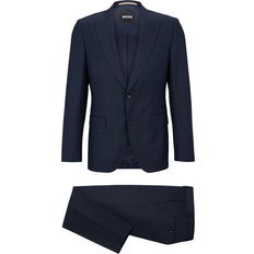 HUGO BOSS Blue - Men Suits HUGO BOSS H-Huge Slim Fit Suit - Dark Blue