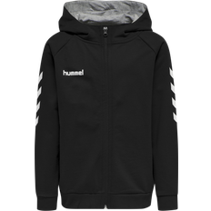 Hummel Kid's Go Cotton Zip Hoodie - Black (204231-2001)