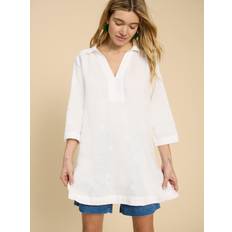 White Blouses White Stuff Blaire Linen Tunic