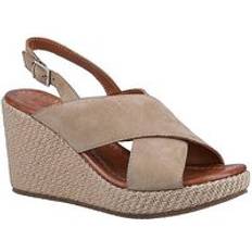 Heeled Sandals Hush Puppies 'Perrie' Heeled Sandals Taupe
