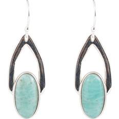 Barse Shine Bright Amazonite Earrings