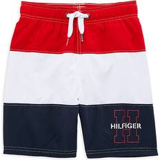 Tommy Hilfiger Boys Swimwear Tommy Hilfiger Boy's Colorblock Swim Trunks Red Multi