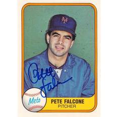 Autograph Warehouse 570977 New York Mets Pete Falcone Autographed Baseball Card 1981 Fleer No.327