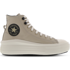 Converse Beige - Women Trainers Converse Chuck Taylor All Star Move Platform High Top W - Beach Stone/Egret/Black