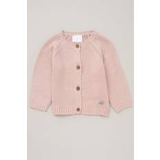 Rock A Bye Baby Cotton Knit Cardigan Pink 3-6