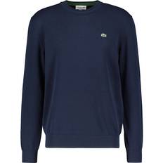 Lacoste Crew Neck Cotton Sweater Men - Midnight Blue