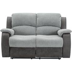 2 Seater - Recliner Sofas Charleston Grey Sofa 158cm 2 Seater
