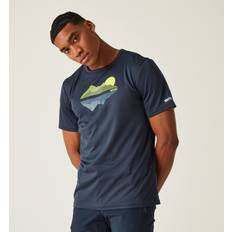 Clothing Regatta 'Fingal VIII' Graphic Print T-Shirt Navy