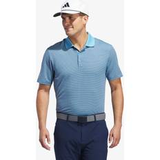 Adidas Slim Polo Shirts Adidas Ottoman Polo Shirt, Blue, Golf Short Sleeve Top