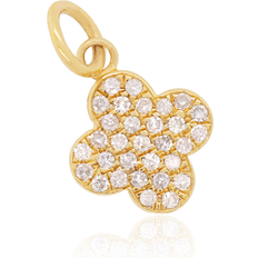 The Lovery Diamond Clover Charm