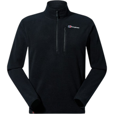 Fleece Jackets - Men Berghaus Men's Prism Micro Polartec Half Zip - Black