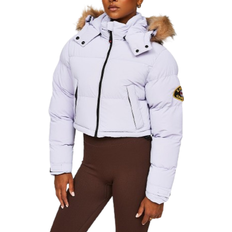 Women - Zipper Jackets Zavetti Womens Bellucci 2.0 Crop Jacket - Lilac