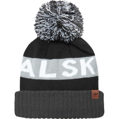 Sealskinz Foulden Bobble Hat - Black/Grey/White