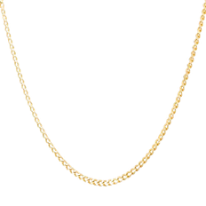 Gold - Women Necklaces T.H.Baker Flat Curb Chain - Gold