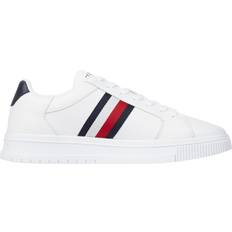 Tommy Hilfiger Trainers Tommy Hilfiger Essential Leather Signature Tape M - White