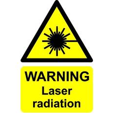 KPCM Display Ltd Warning Laser Radiation Safety Sign