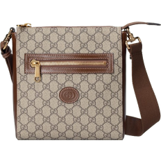 Gucci GG Supreme Messenger Bag - Beige/Ebony