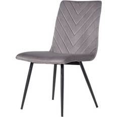 Norfolk Retro Grey Kitchen Chair 90cm 2pcs