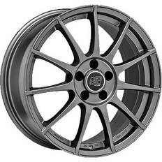 MSW 85 Alloy Wheels In Matt Graphite Set Of 4 - 18x8 Inch ET45 5x108 PCD, Graphite