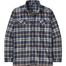 Patagonia S Shirts Patagonia Long Sleeved Organic Cotton Midweight Fjord Flannel Shirt - Fields/New Navy