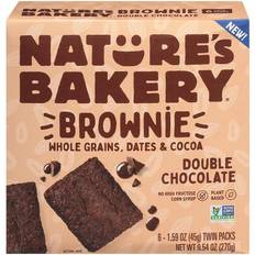 Nature's Bakery Whole Grain & Cocoa Brownie Double Chocolate 6