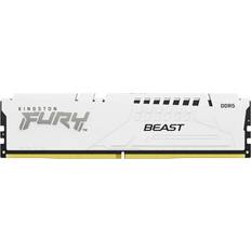 Kingston 32 GB - DDR5 RAM Memory Kingston Fury Beast White DDR5 6000MHz 32GB ECC (KF560C30BWE-32)