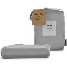 Flat Sheet Bed Sheets Panda 100% Bamboo Bed Sheet Grey (275x230cm)