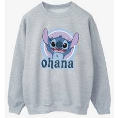 Clothing Disney Lilo And Stitch Ohana Circle Sweatshirt Grey