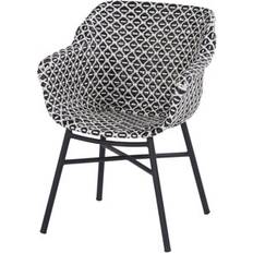 Hartman Delphine Black /White Kitchen Chair 84cm