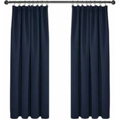 Deconovo Super Soft Navy Blue 117x183cm