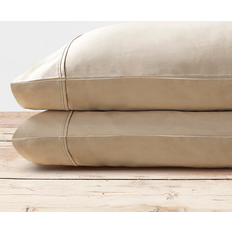 Bamboo Pillow Cases Brielle Home Viscose Bamboo Sateen Pillow Case Beige