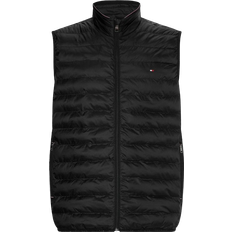 Tommy Hilfiger Men - S Vests Tommy Hilfiger Packable Padded Zip-Thru Gilet Vest - Black