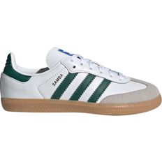 adidas Kid's Samba OG - Cloud White/Collegiate Green/Gum