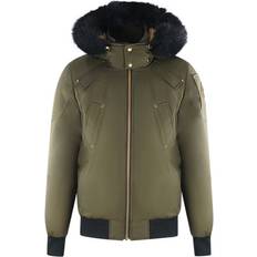 Moose Knuckles Little Rapids Bomber Down Jacket - Army Green