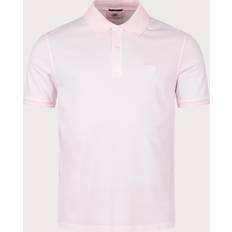 CP COMPANY Polo Shirts CP COMPANY Mens Tacting Piquet Polo Shirt Colour: 501 Heavenly Pink