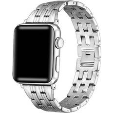 Posh Tech Charlotte Stainless Steel Band for Apple Watch sizes 42mm/44mm/45mm/49mm