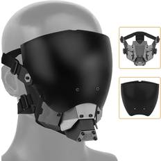 Tactical Mask Full Face Cyberpunk Commander Anti-fog Lens Airsoft Paintball Safety Protective