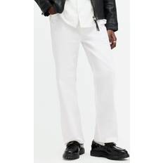 Men - White Jeans AllSaints Lenny Straight Wide Leg Jeans
