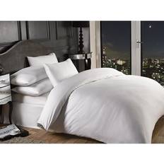 Emma Barclay Fitted Extra Deep 16 Stripe 1000 Thread Count Bed Sheet White