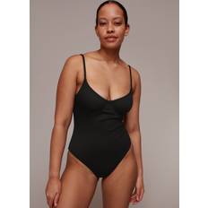 Whistles Women Swimsuits Whistles Ribbed Swimsuit, Black
