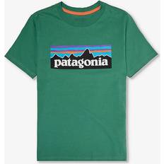 Patagonia Kid's P-6 Logo T-shirt XS, green