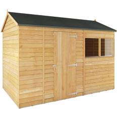 Mercia Garden Products 6 x 10ft Overlap Reverse Apex Shed (Building Area 5 m²)