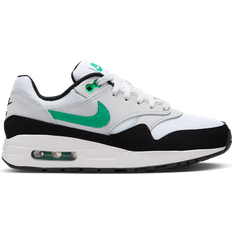 Nike Air Max 1 GS - White/Pure Platinum/Black/Stadium Green