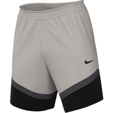Nike Men's Icon Dri FIT 8" Basketball Shorts - Lt Iron Ore/Black/Anthracite