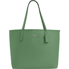 Coach City Tote - Silver/Soft Green