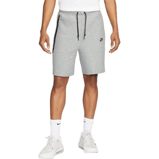 Organic - Organic Fabric Shorts Nike Sportswear Tech Fleece Men's Shorts - Dark Gray Heather/Black