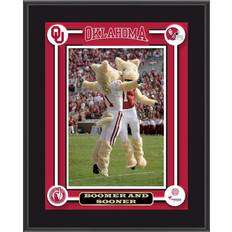 Fanatics Authentic Oklahoma Sooners 10.5" x 13" Boomer & Sooner Mascot Sublimated Plaque