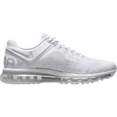 Men - Nike Air Max Running Shoes Nike Air Max 2013 M - White/Black/Metallic Silver