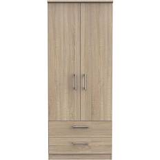 Norfolk Ready Assembled Light Oak Wardrobe 74x183cm