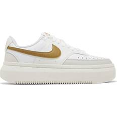 Nike Court Vision Alta W - White/Light Bone/Sail/Metallic Gold